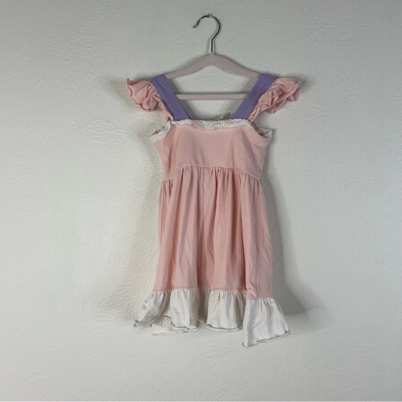Only Little Once Rapunzel Pink and Purple Kids Costume Dress size 2 - Picture 6 of 8